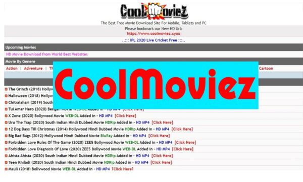 Coolmoviez 2021: Free Bollywood, Hollywood Dubbed Movies Download