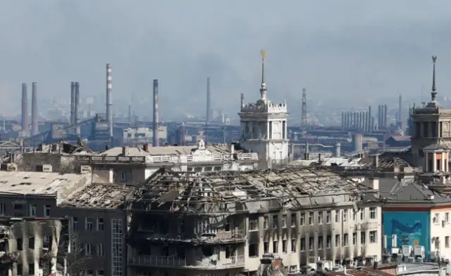Russia Announces Ceasefire Around Mariupol's Azovstal Steel Plant