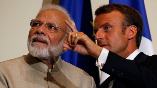 PM Modi is the first leader President Macron meets after re-election