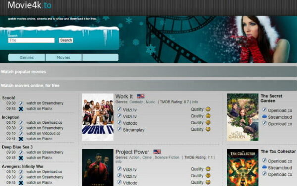 Movie4k Alternative Websites For Streaming Online Movies For Free