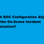 Which eeoc configuration aligns with the on scene incident organization